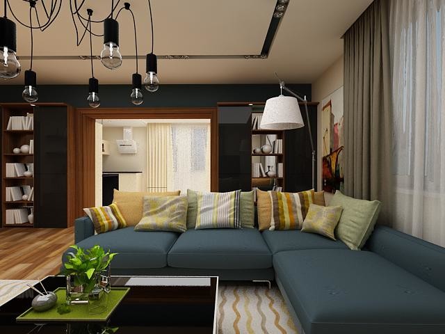 Лесной остров. Дом холостяка.