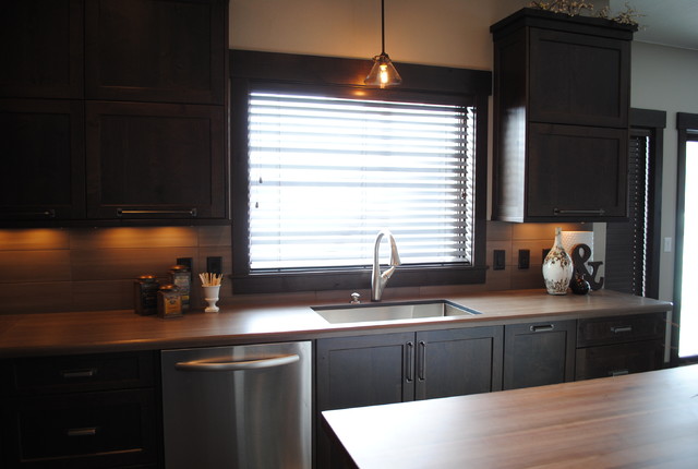 Modern Rustic transitional-kitchen