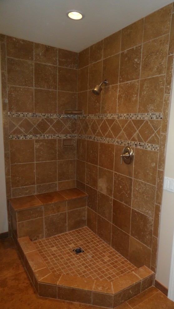 Brown Shower TIles