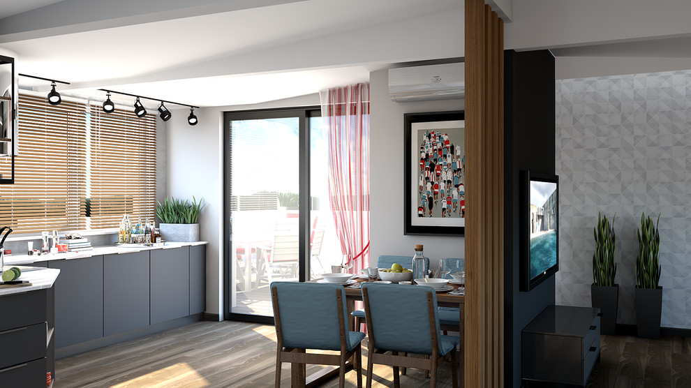 Квартира-мансарда площадью 140 кв м