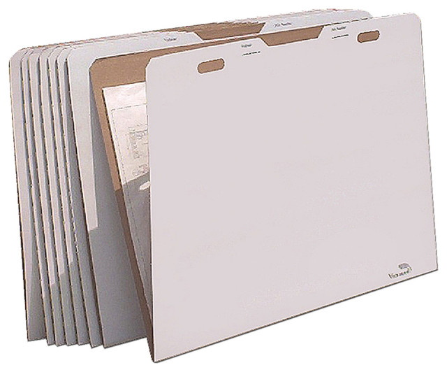 Flat Storage File Folders Stores Flat Items up to 30" x 42", Pack of