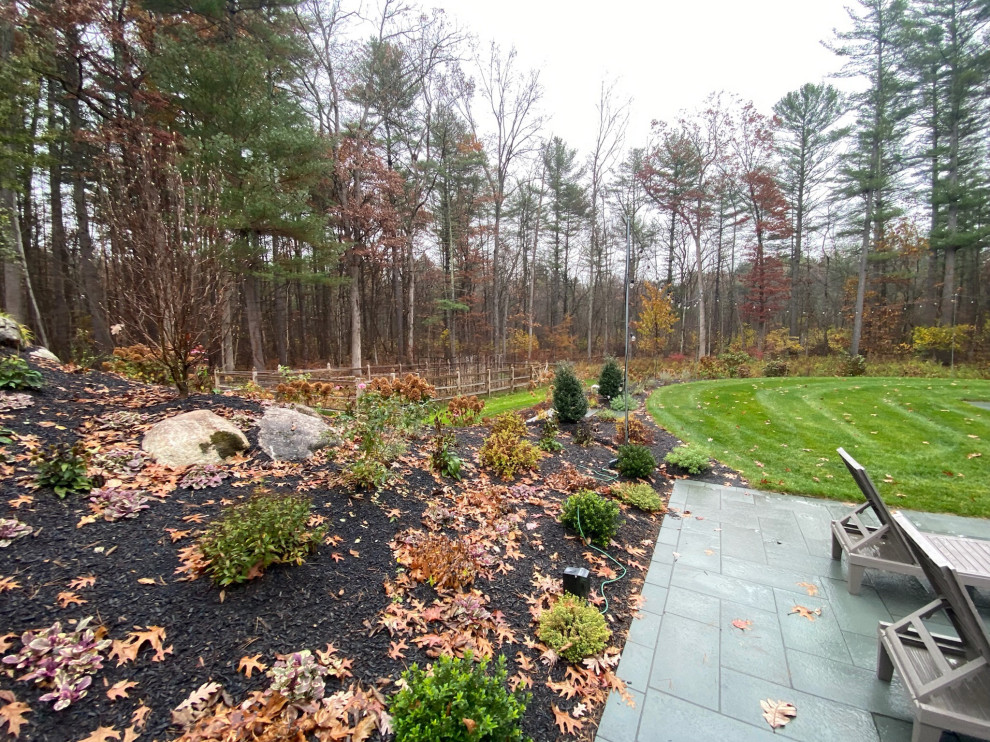 Groton MA Backyard Poolscape