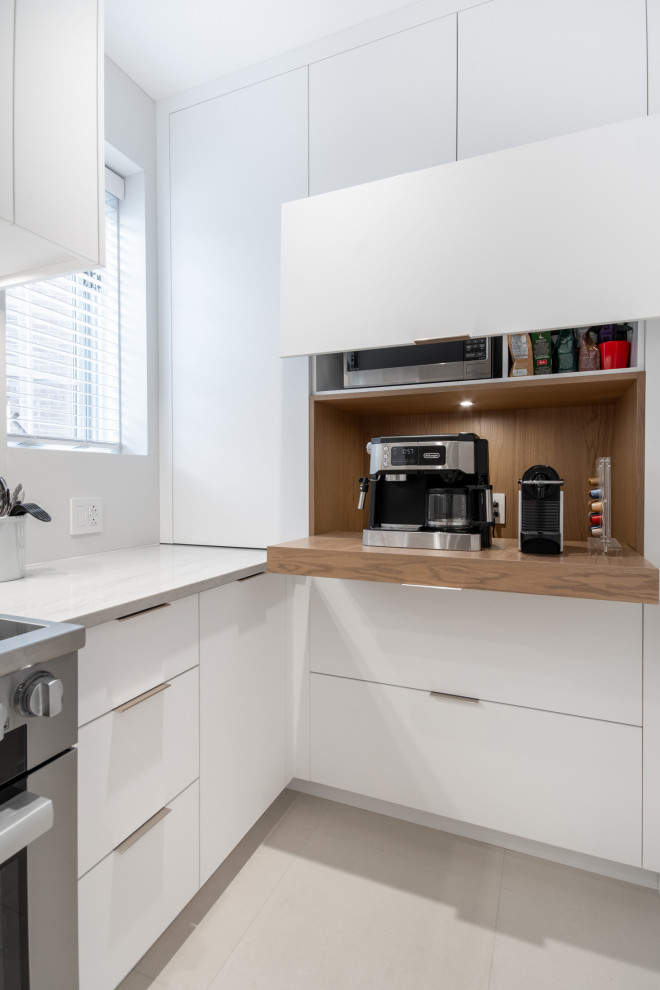 Modern Minimalist Kitchen Montreal