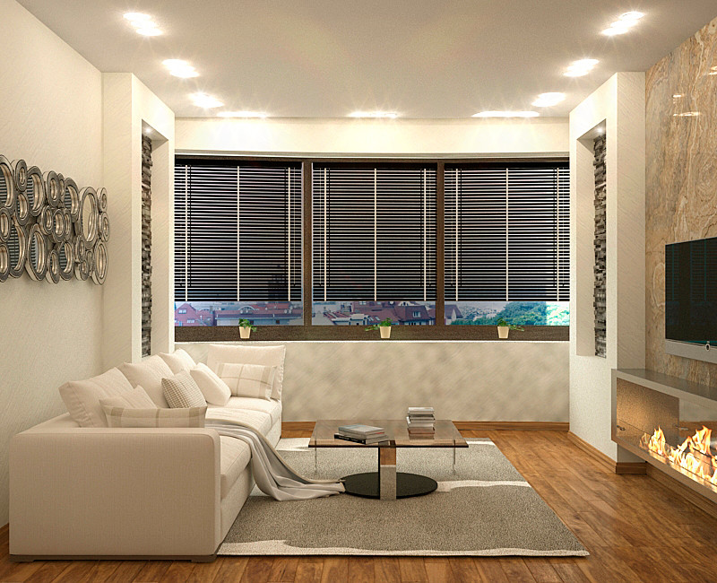 Современная квартира для летчика.