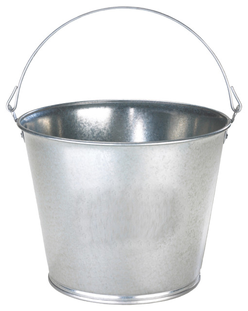 BEHRENS METALWARE GALVANIZED STEEL BUCKET - Farmhouse - Ice Tools And ...