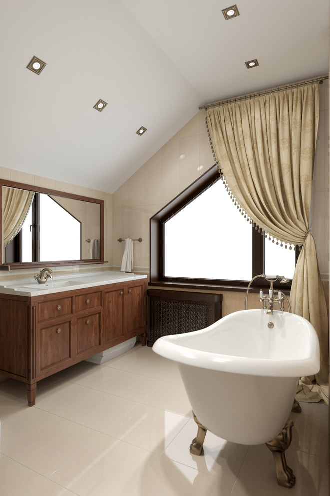 деревянный дом из бруса в поселке Зеленая роща