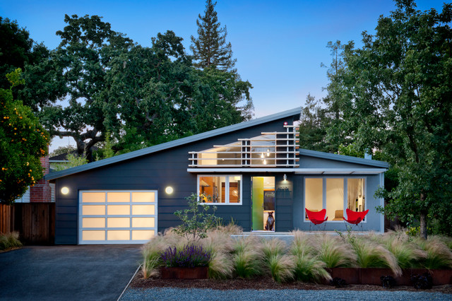 Menlo Park Modern retro-fasad