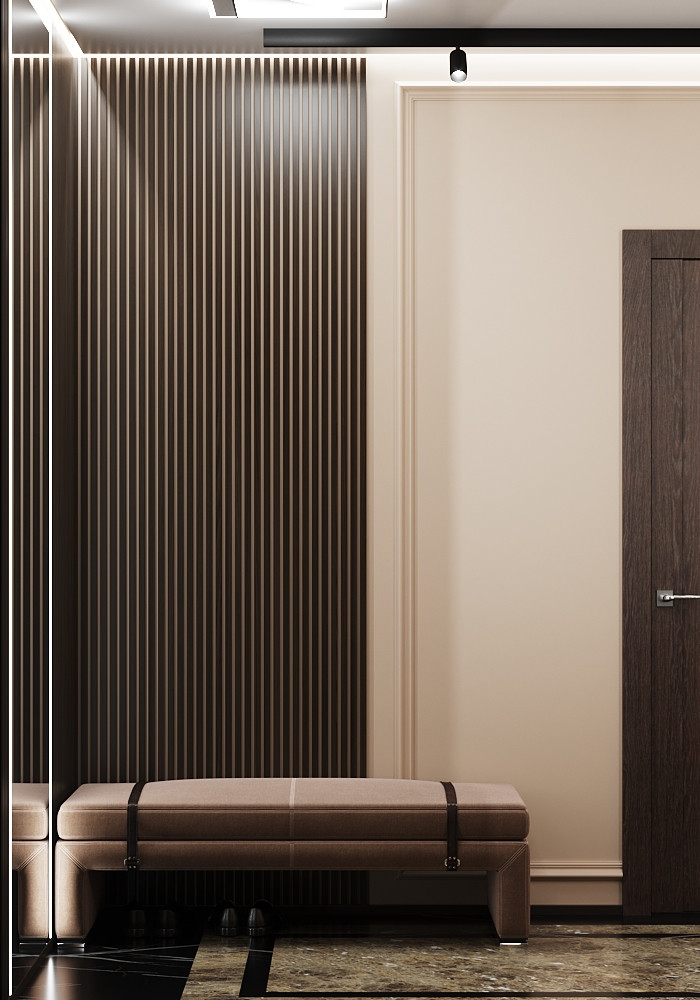 Дизайн прихожей в классическом стиле