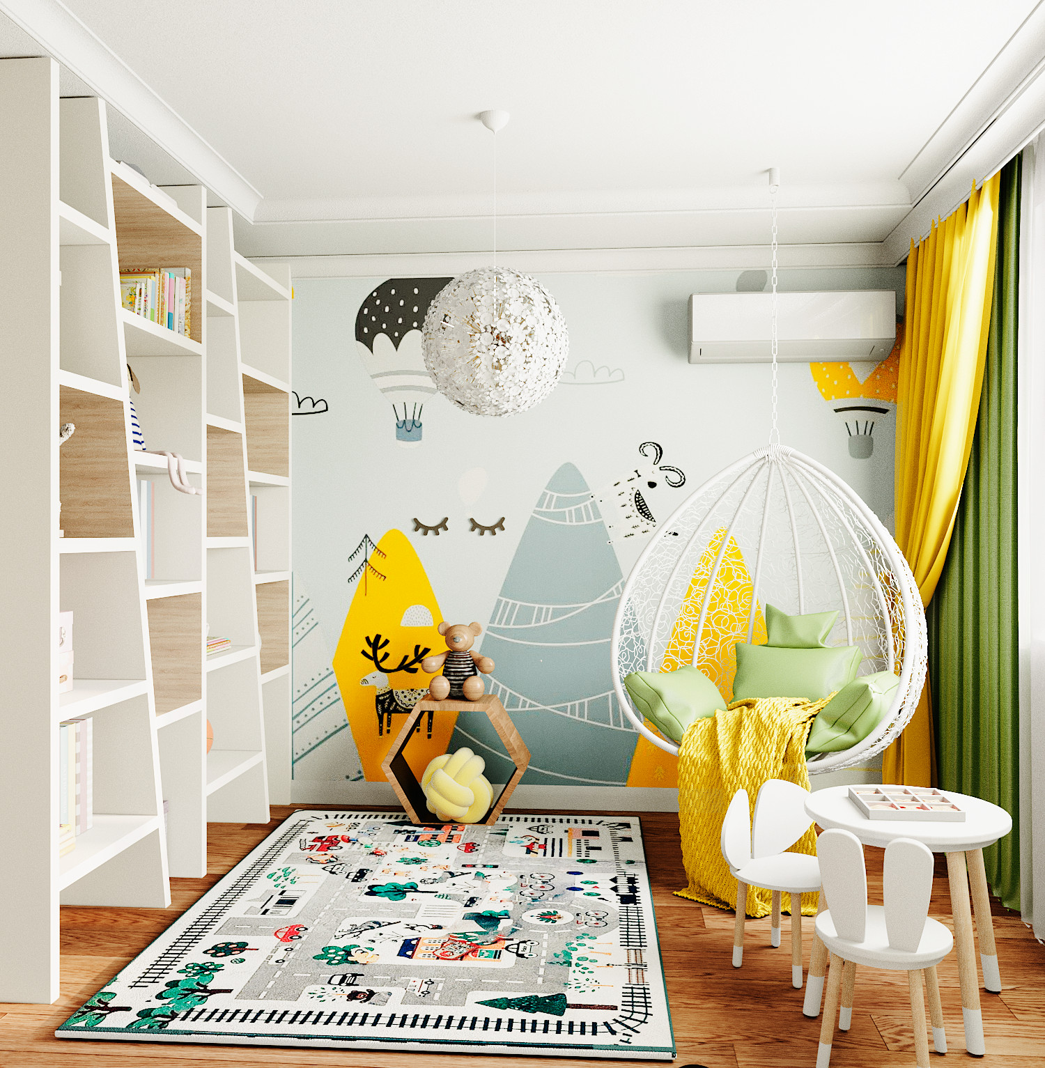 3-ком. квартира в стиле фьюжн