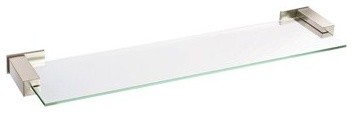 Danze® Sirius™ Glass Shelf 24" - Brushed Nickel