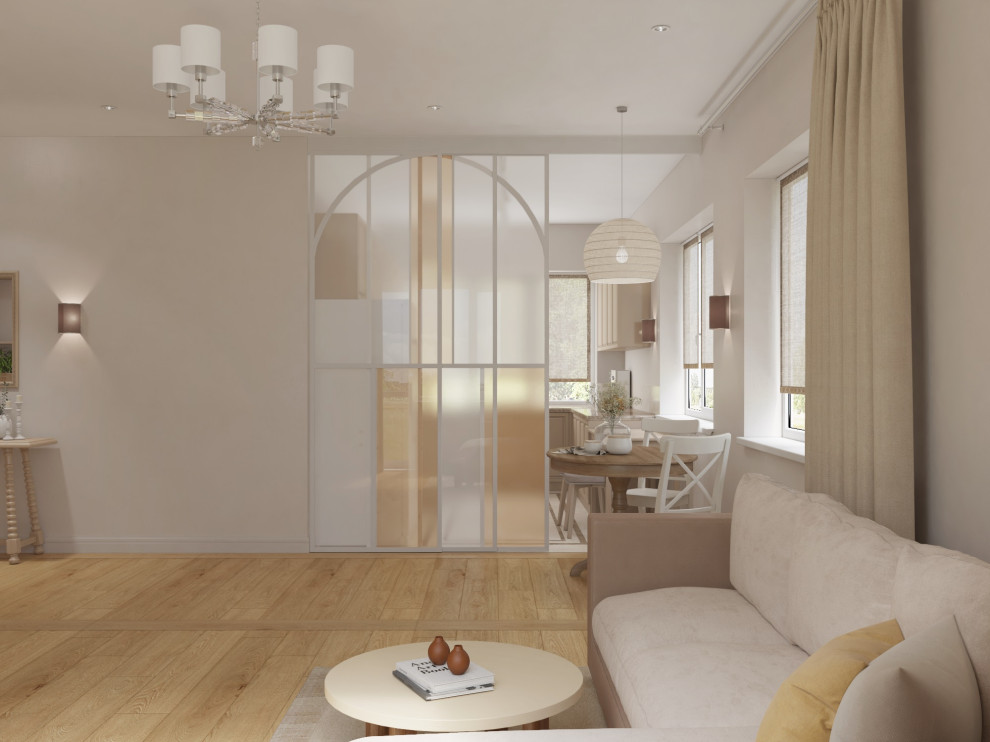 Кухня-гостиная в доме