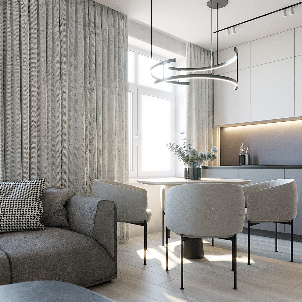 Кухня-гостиная ЖК Энтузиастов