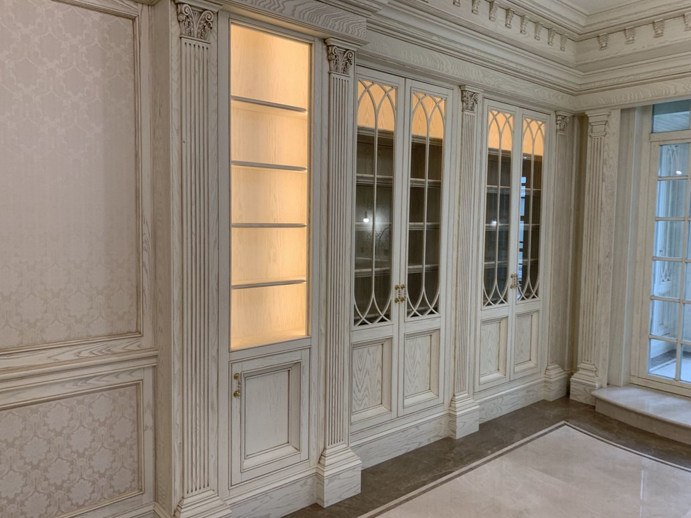 Деревянный интерьер квартиры