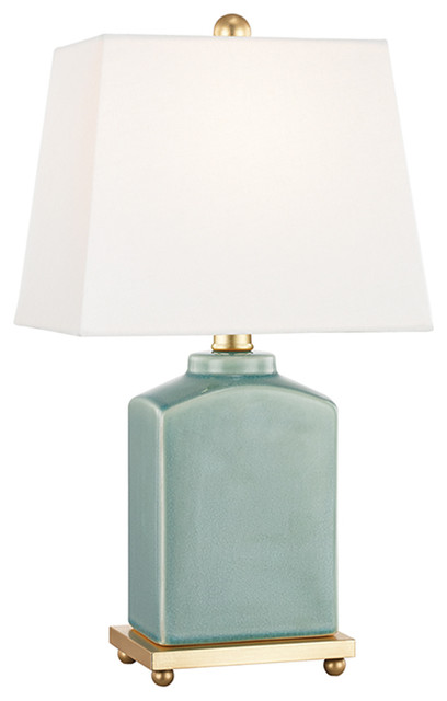 Brynn 1-Light Table Lamp, Jade