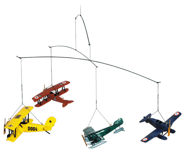 Flight Mobile, 1920 - Eclectic - Baby Mobiles - by Authentic Models | Houzz