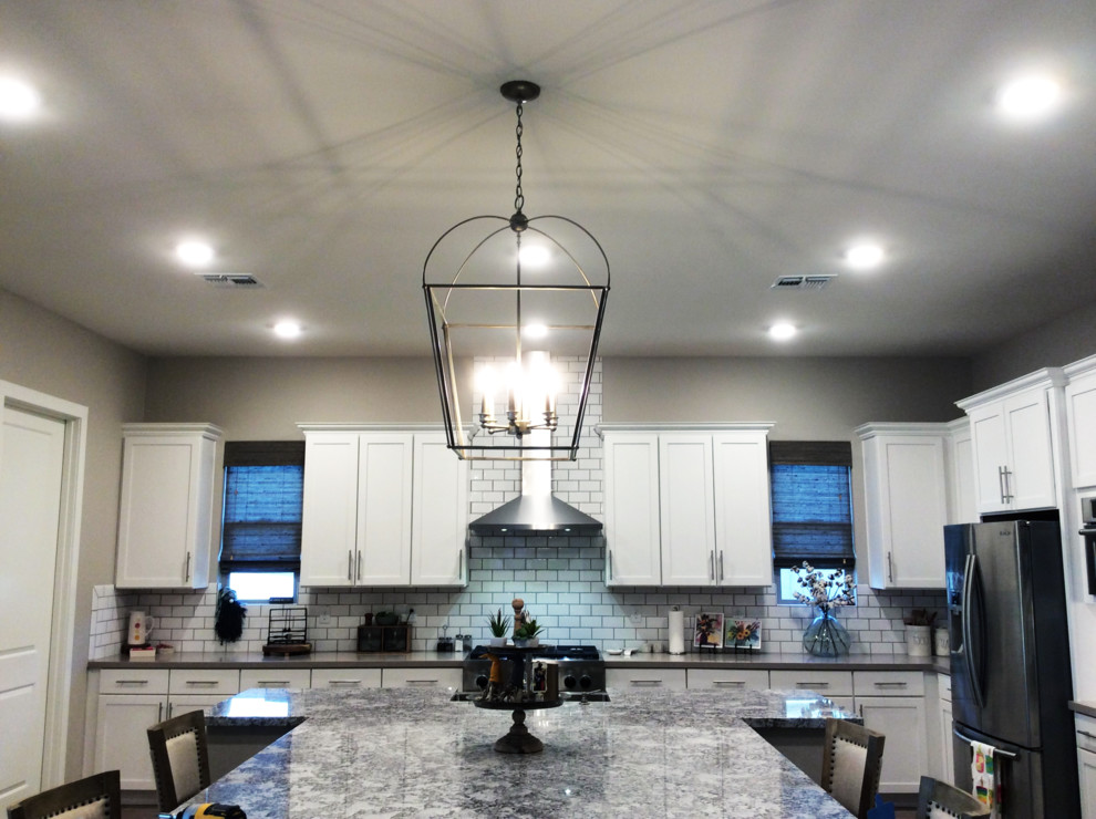 Inspiration for a large transitional kitchen remodel