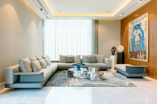 La Ventana contemporary-family-room