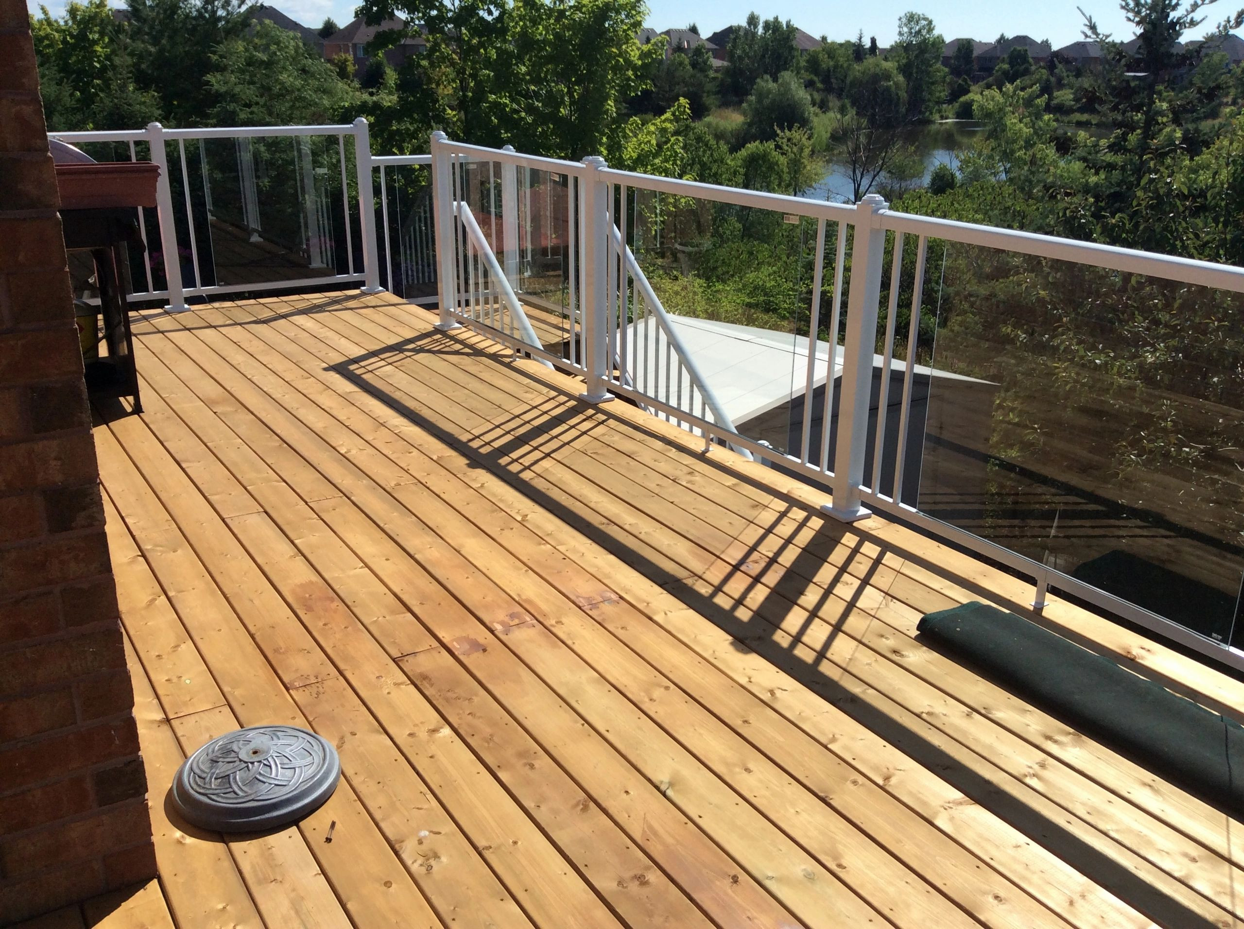 Large Deck Space