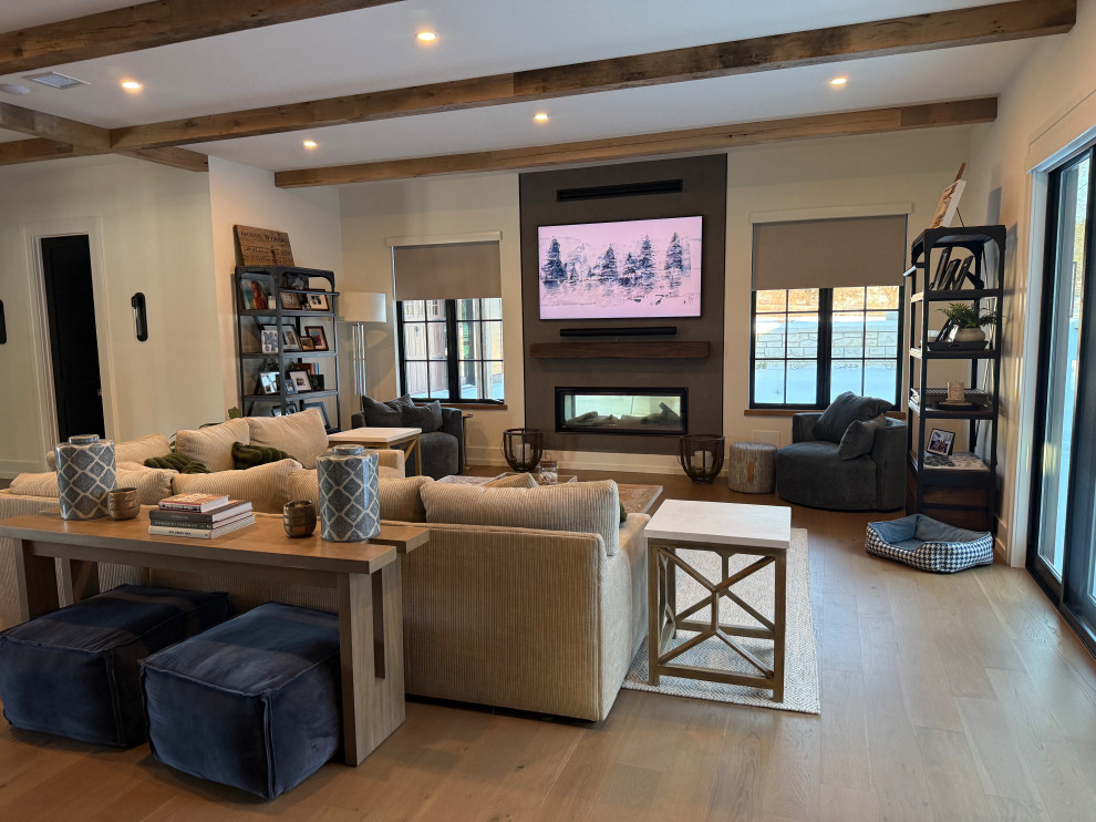 New Custom Home: Malvern, PA by Tatcor Architect, Engineer, Interior ...