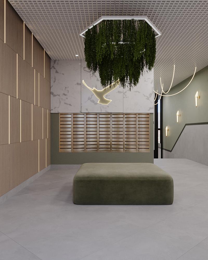 Холл ЖК Полет 10.2