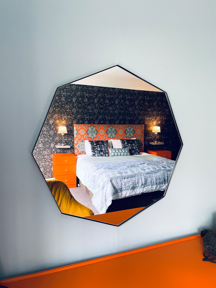 Maximalist guest bedroom