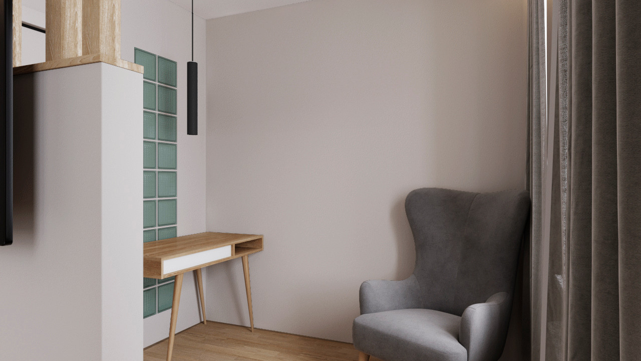 Маленькая квартира в таунхаусе