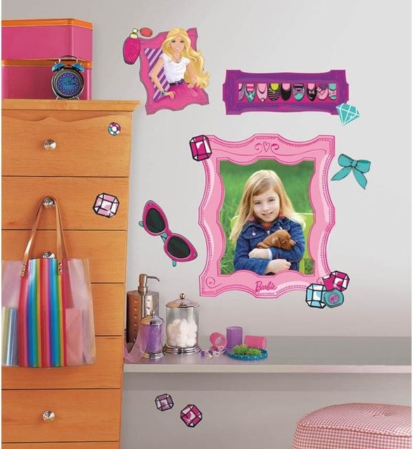 Barbie's Fabulous Framess Giant Peel & Stick Wall Decals