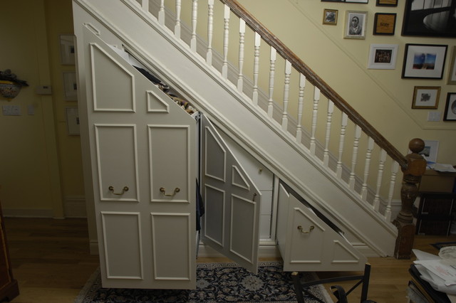 Under Stair Storage Traditional Wardrobe Toronto By Lipa