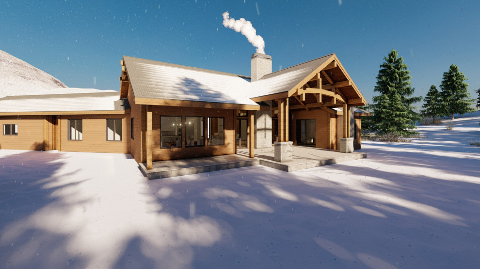 Modern Rustic Lodge in Descanso, CA