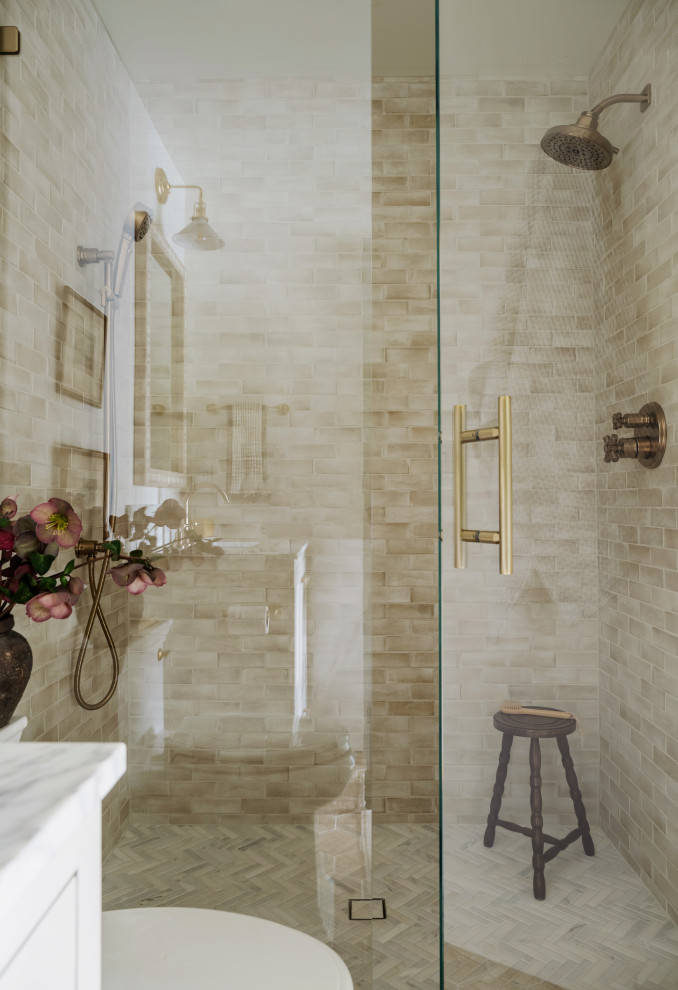 Kirkland New Construction - Transitional bathroom photo in Seattle