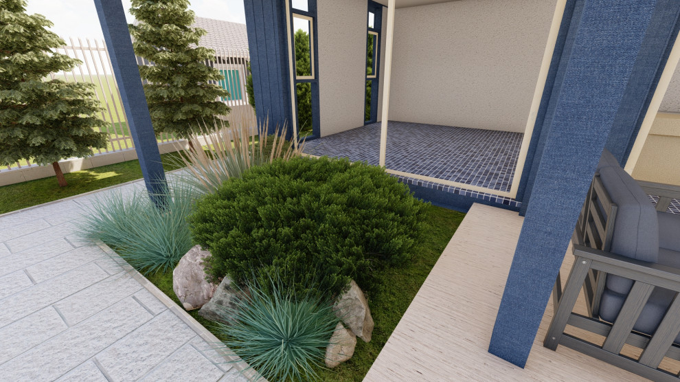 Участок Новая Рига 2 вариант.Хвойные