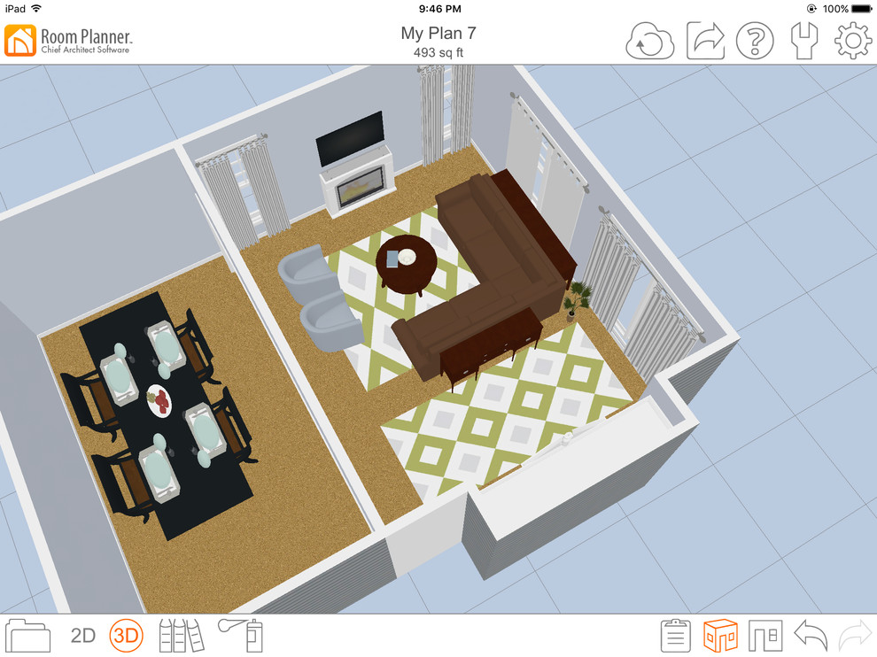 Family room layout