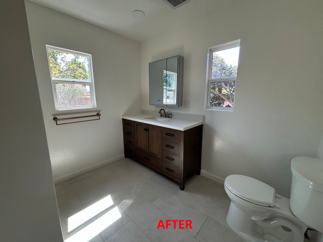 Bathroom Renovation (Before and After)