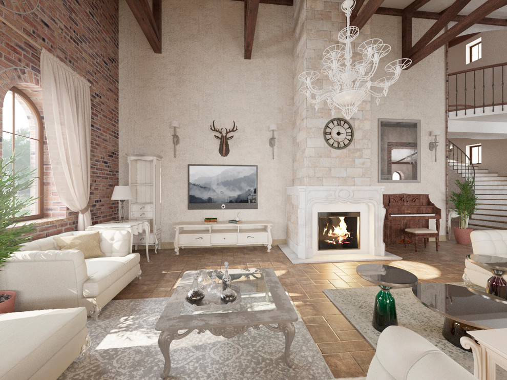 Вид на камин