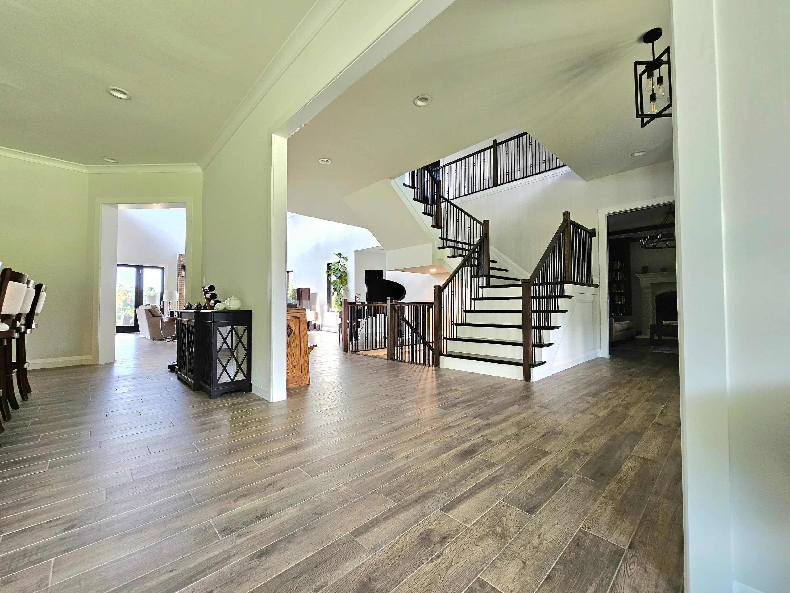 109_Impressive Floating Staircase in Countryside Retreat, Upper Marlboro, MD
