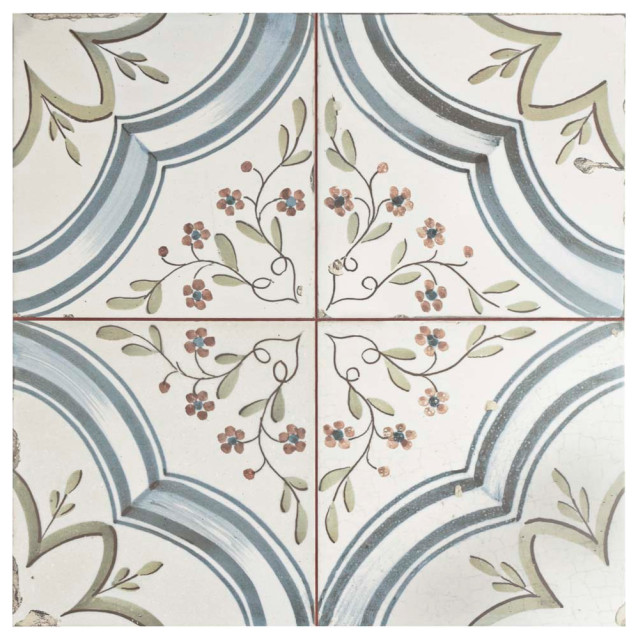 Somertile 17 63 X17 63 Almeria Ceramic Floor And Wall Tile Set
