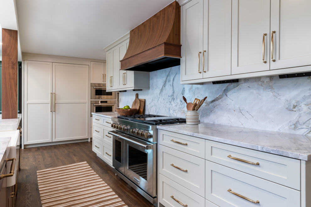 Inspiration for a transitional kitchen remodel in Denver
