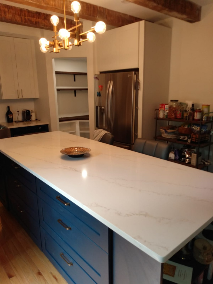 Modren kitchen and living room Renoavation