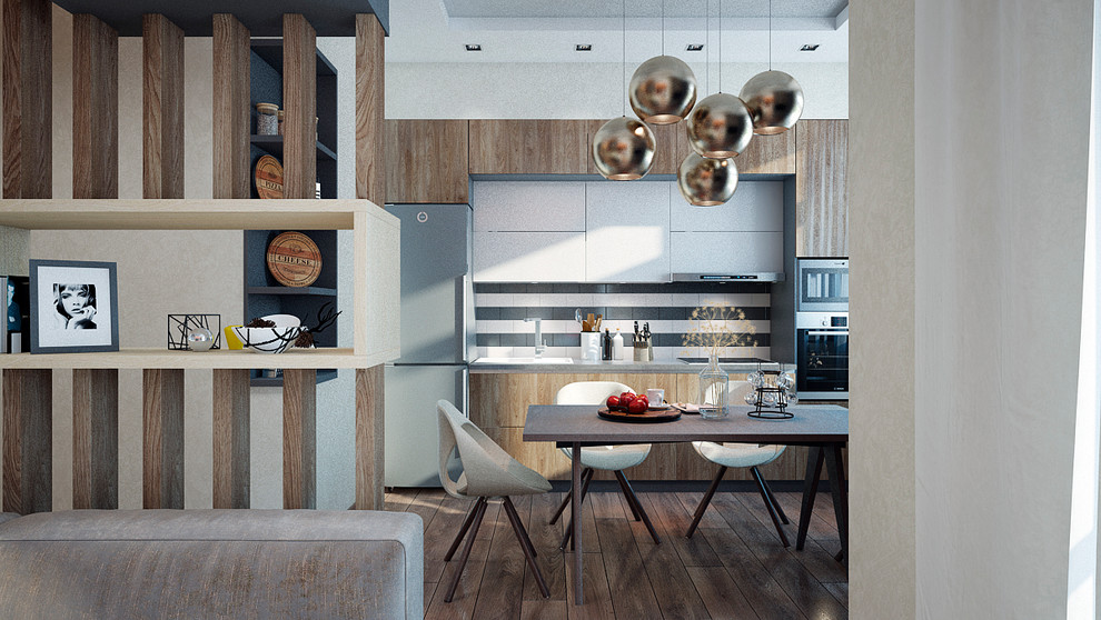 Переделанная однушка для студента