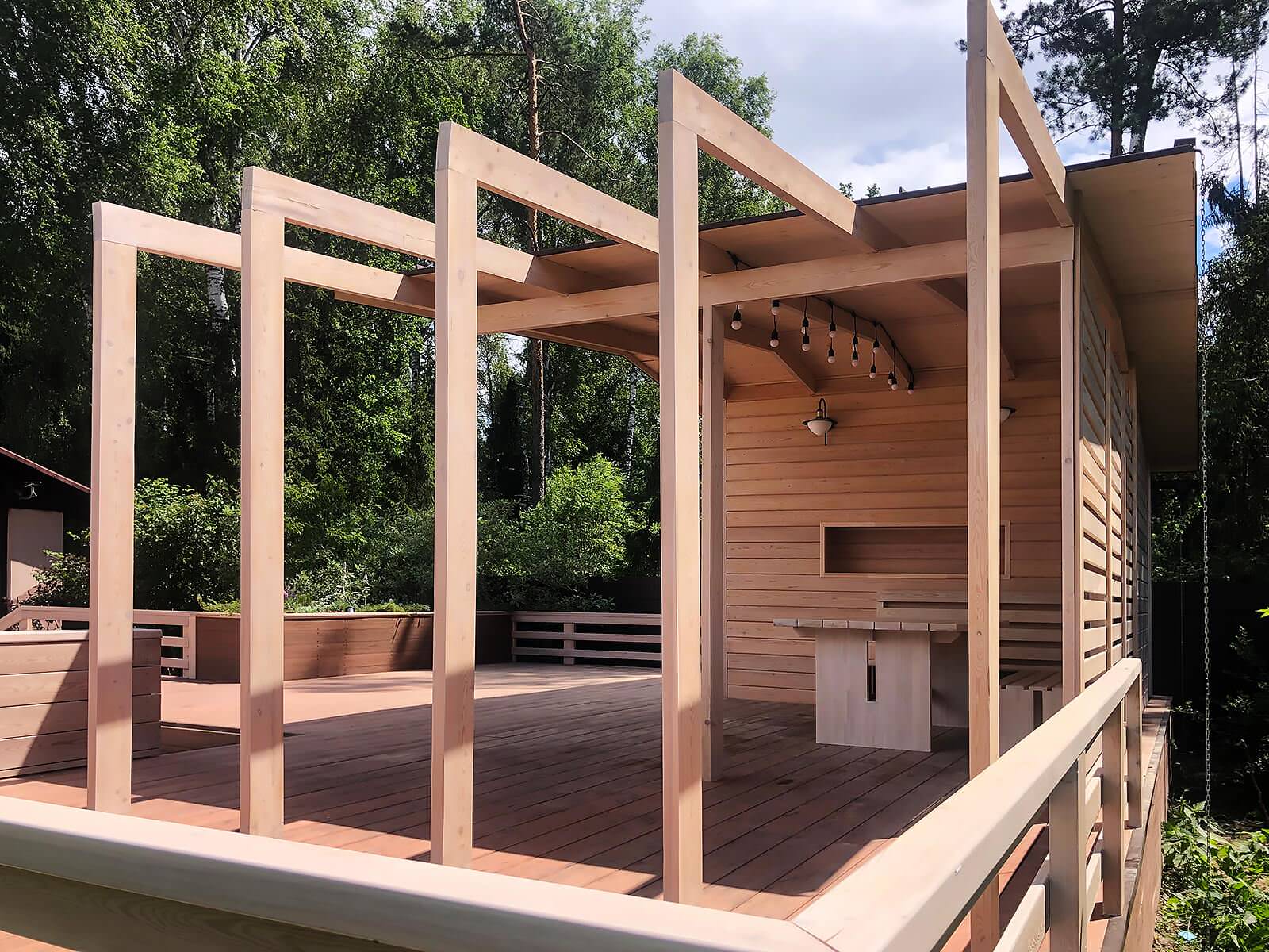 Беседка в Мамонтово