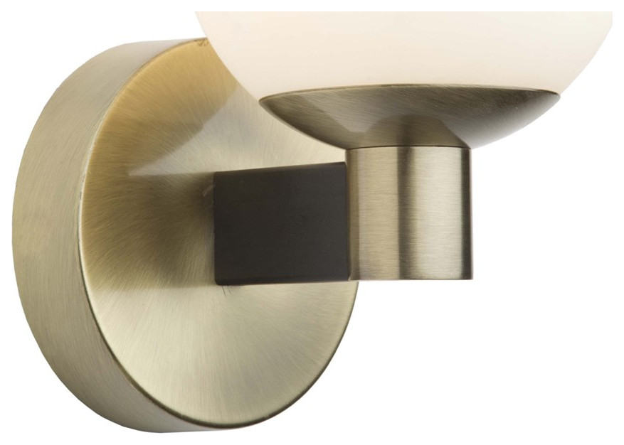 Artcraft Tilbury Wall Light AC7091VB Matte Black & Brass