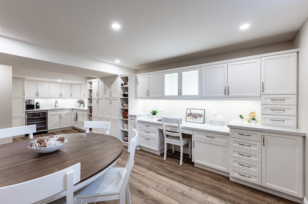 Basement - transitional basement idea