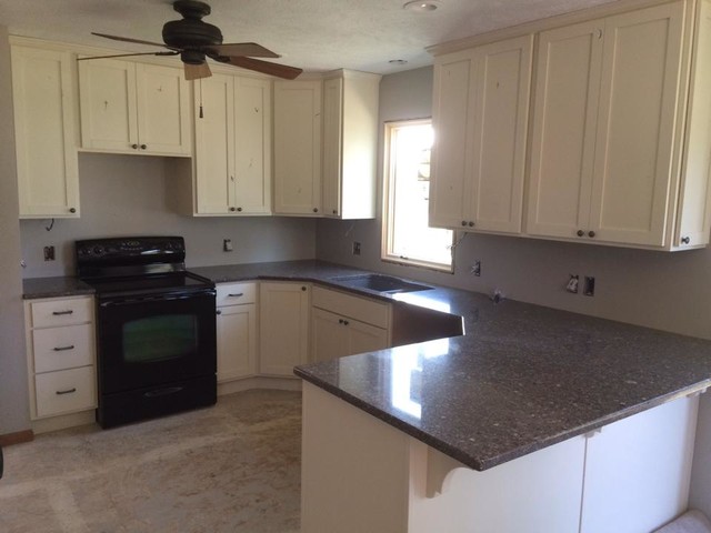 Silestone Mountain Mist Quartz Traditional Kitchen Wichita