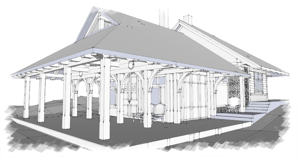 Гостевой домик с русской печкой