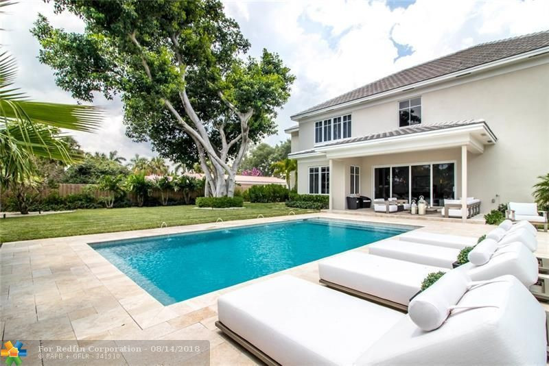 This is an example of a transitional pool in Miami.