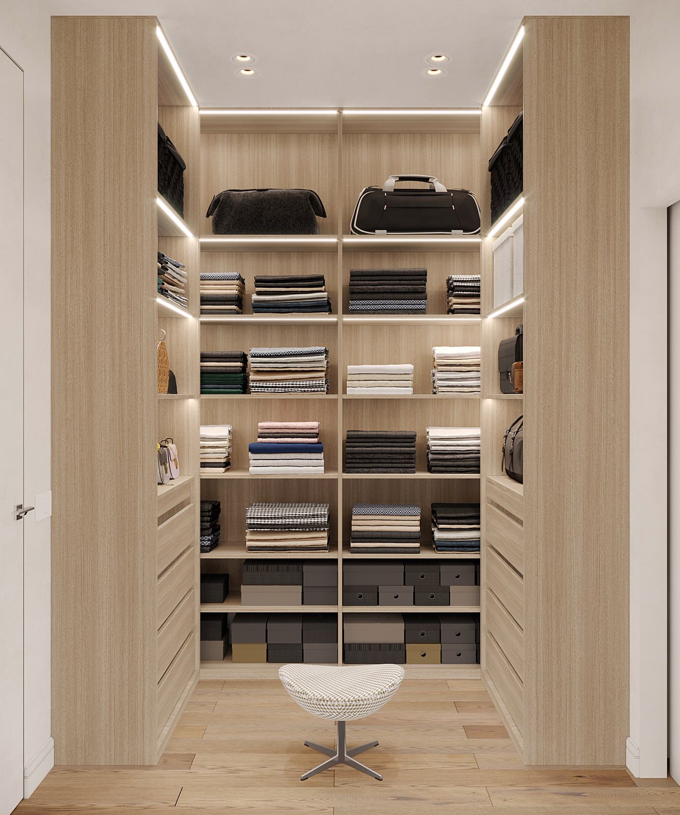 СВЕТЛЫЙ ИНТЕРЬЕР В ЖК ДОНСКОЙ ОЛИМП