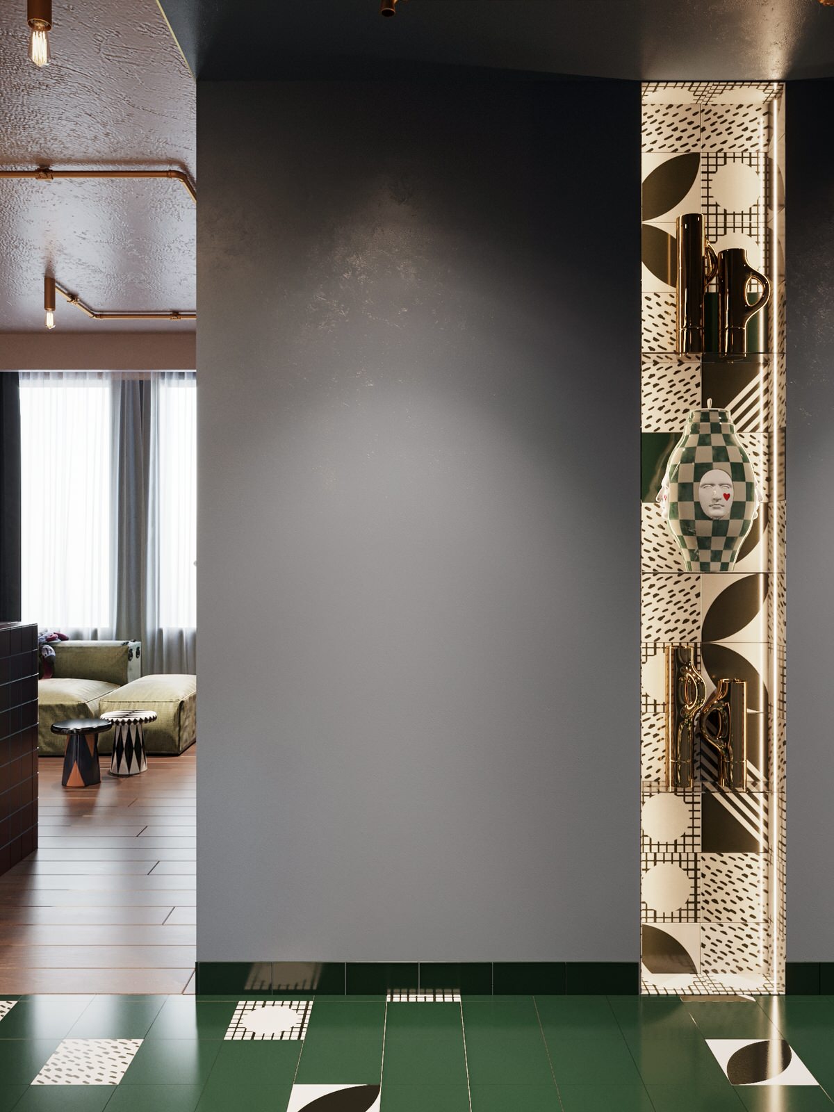 Коридор. Квартира в ЖК "МИД"