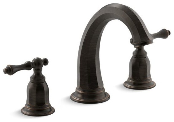 Kohler Kelston Deck-Mount Bath Faucet Trim, Oil-Rubbed Bronze