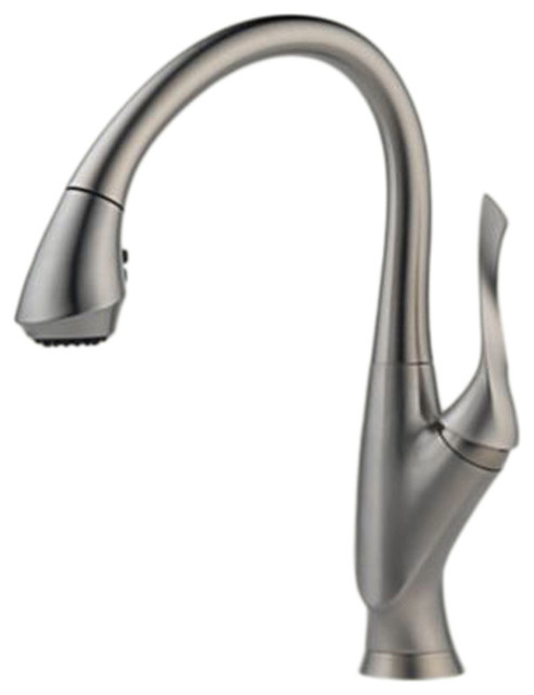 Brizo 63052LF-SS Belo Stainless Steel Kitchen Pulldown Faucet