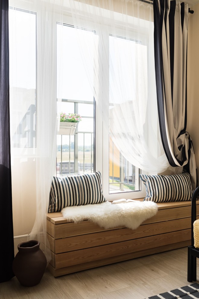 Смарти-балкон в студии ЖК "INKERI" 23,84 м2